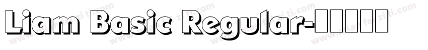 Liam Basic Regular字体转换